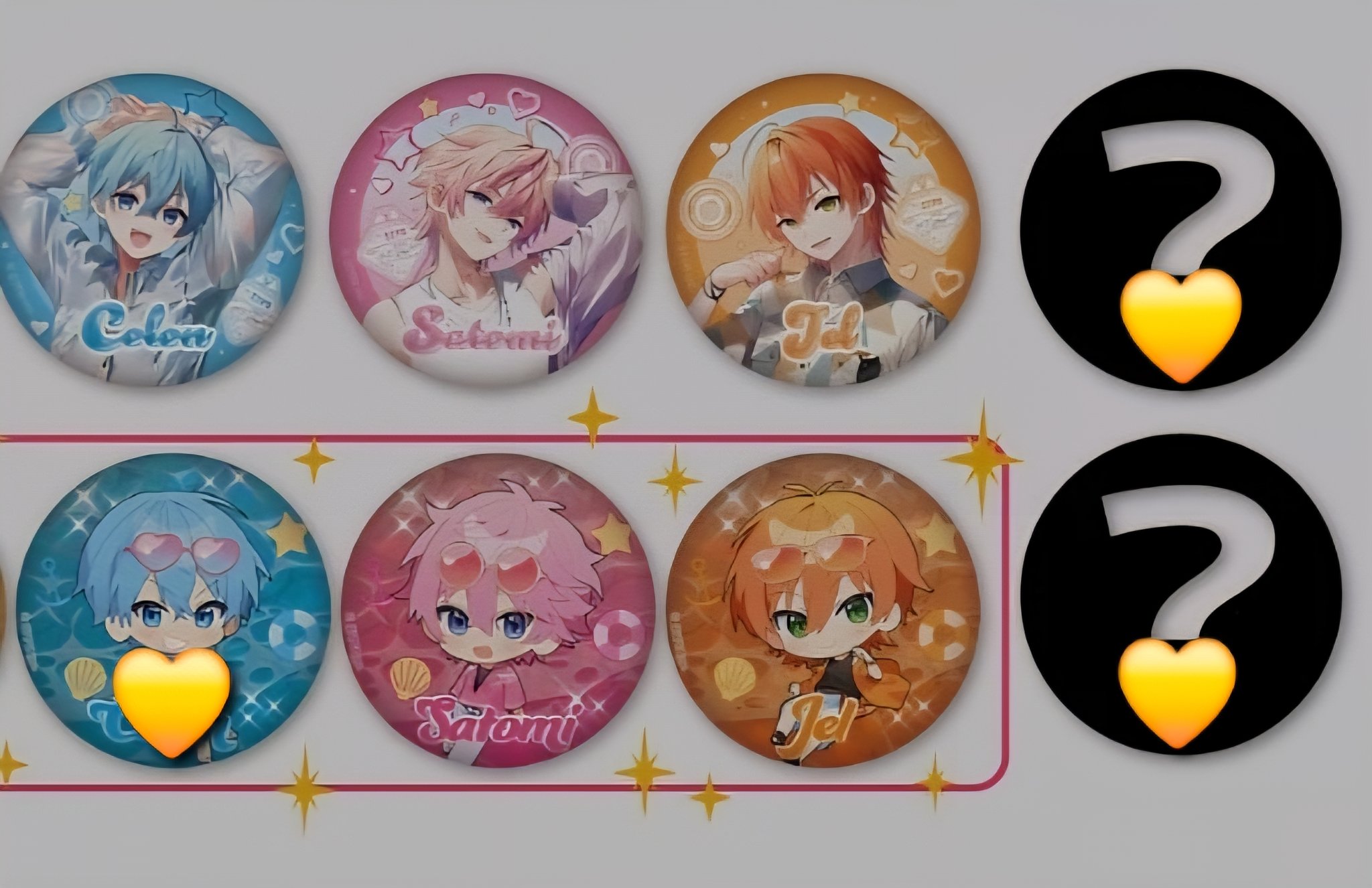 すとぷり　プレミアム缶バッジくじ　summer trip ver‼︎ すとぷりプレミアム缶バッジくじ さとみ 「Summer Trip ver