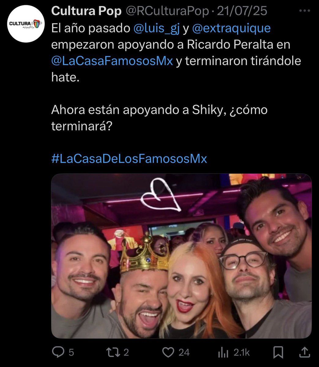 Luis González tweet media