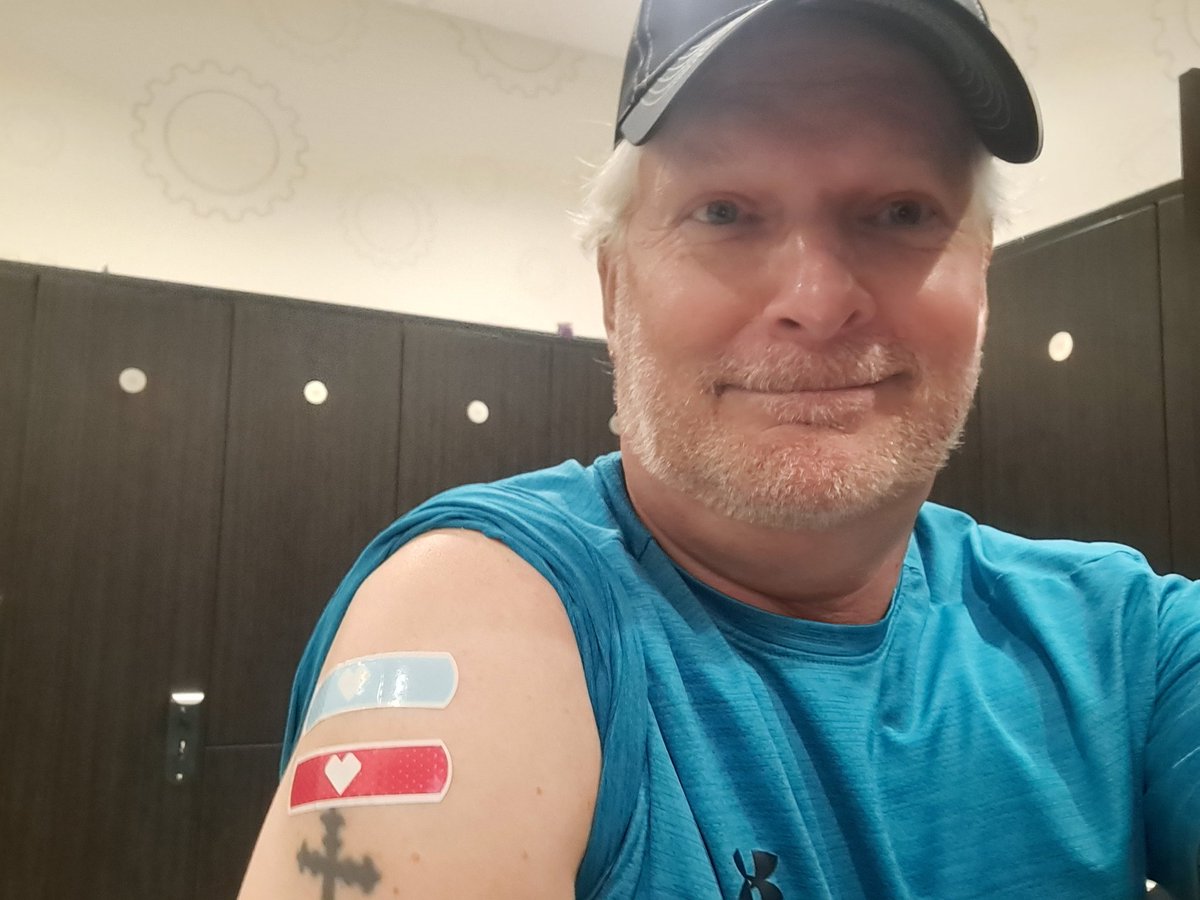 Today, I got my Covid &amp; flu vaccines. Immune compromised people like me, are thankful they exist. ❤️⚕️👏