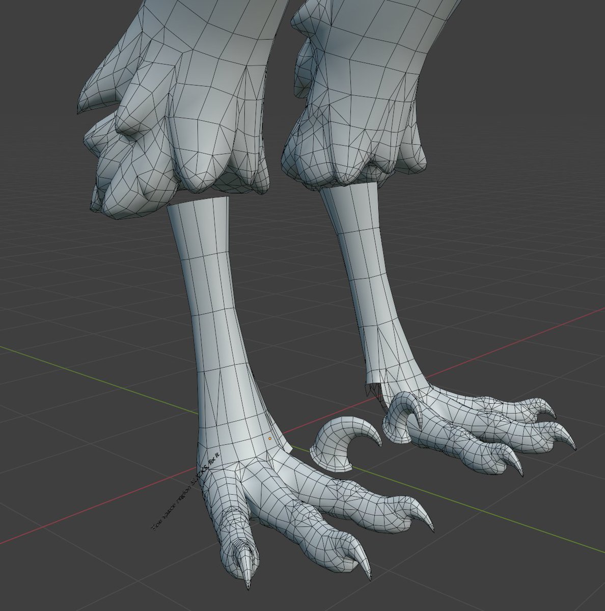 Half the poly budget used up, 32k starting to look sweaty....