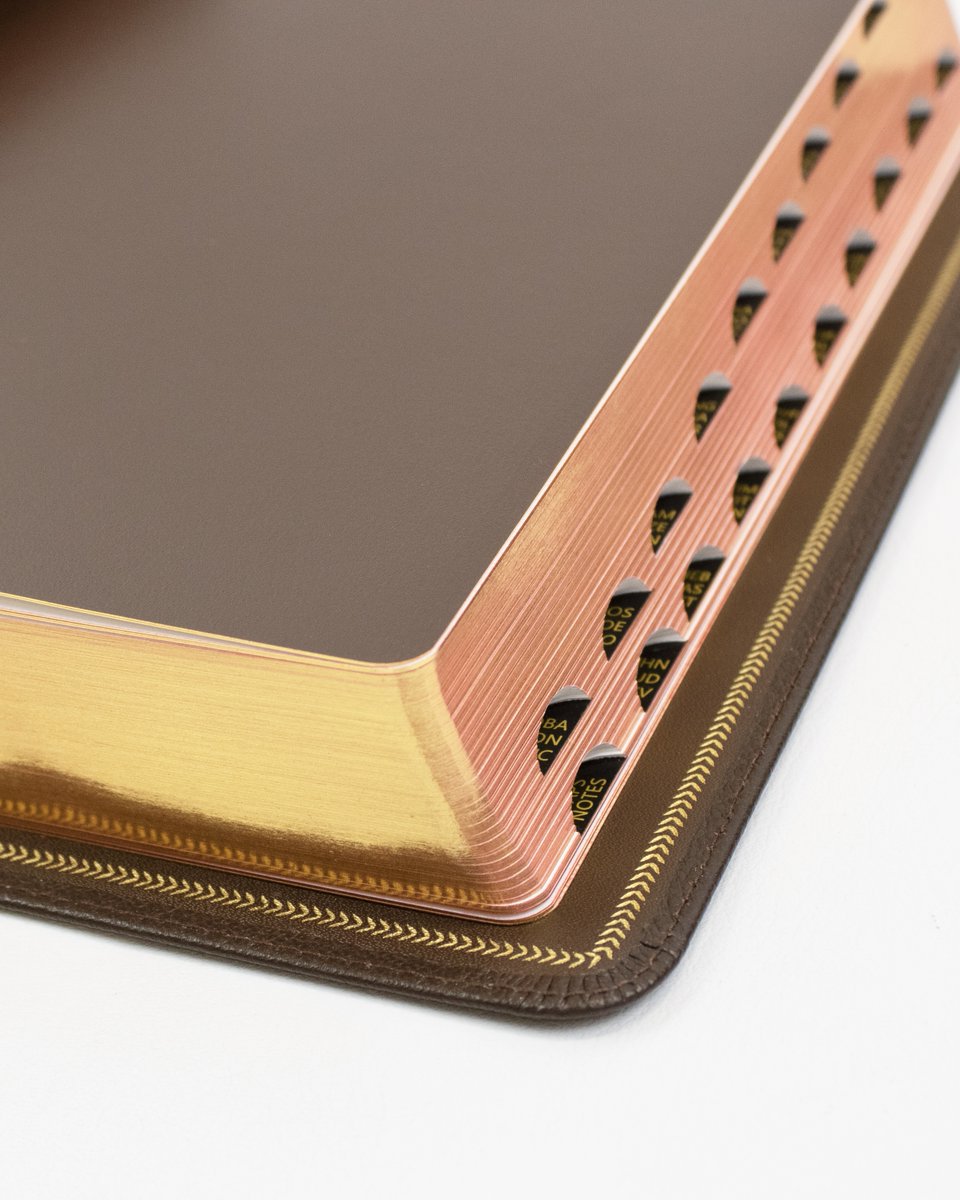 Featured are some more sneak peak images of the Handy Size ICR Red Letter Editions - Arriving October! Preorder your edition today!
⁠
Available in Faux Leather, Paste-Down Cowhide and Edge-Lined Goatskin editions.

Preorder at 316publishing.com/collections/ls…