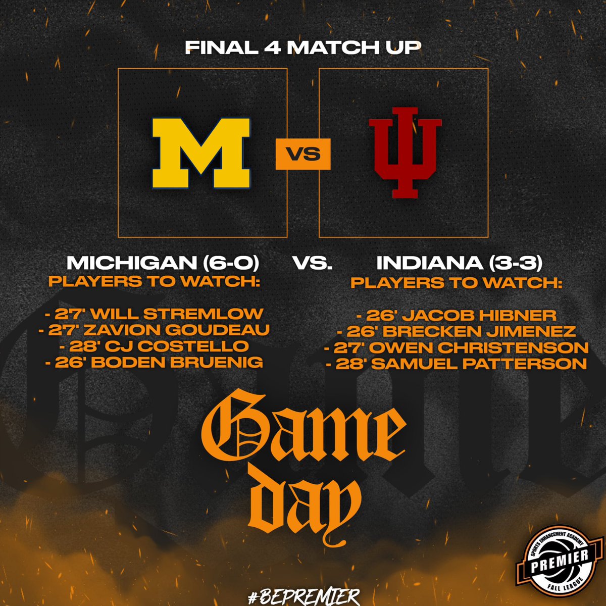 Premier Fall League tweet media