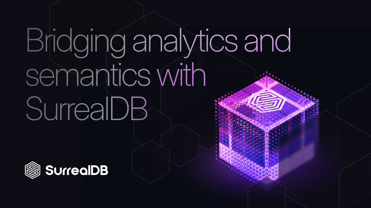 Shout out to community members Debashis Saha and Satadeep Dasgupta for their paper ‘Bridging Analytics and Semantics: A Hybrid Database Approach to Retrieval-Augmented Generation’. Learn more and check out their research. 👉sdb.li/46A92en