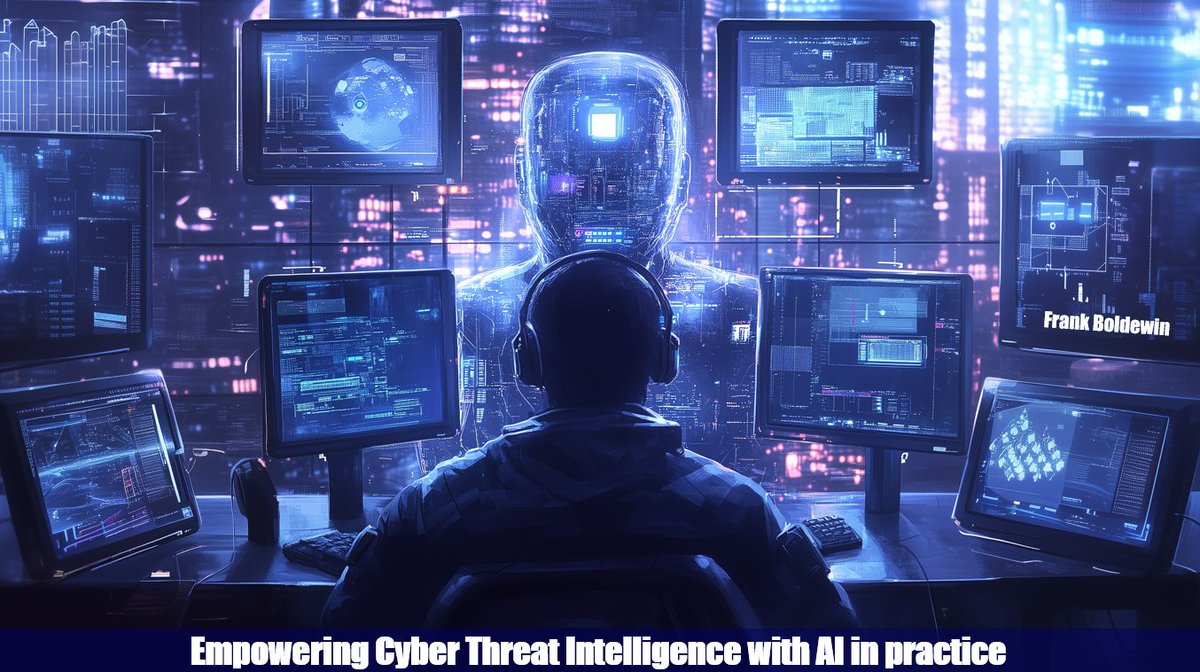 These slides are the result of my learning journey on AI and RAG, a 2 weeks project in fall 2024. 4 Use cases: 1. Leaks Analysis 2. CTI Chatbot 3. PDF summarizer 4. IoC-extractor github.com/fboldewin/Empo… #CTI #AI #ThreatIntelligence