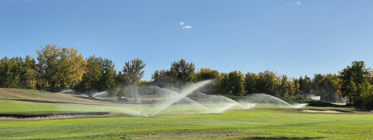 Course update: All 18 bunkers are done.  Last 2 greens were sodded today. Sodding on 4 &amp; 9 frwy almost complete. Paving on 7gr to 9gr is happening tomorrow. Construction of 1 tee began 2 days ago. Getting close to the end of a long, hard summer #CTC #LLBGC
