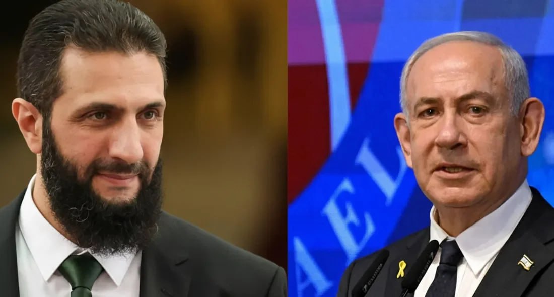 🤡 Sin principios y humillado: Julani se reunirá con Netanyahu en Nueva York. 

Dos supuestos “líderes" de Oriente Medio se reunirán al margen de la Asamblea General de la ONU. Sin embargo, hace apenas unos meses, Netanyahu humilló públicamente a Sharaa, ignorando a Siria como