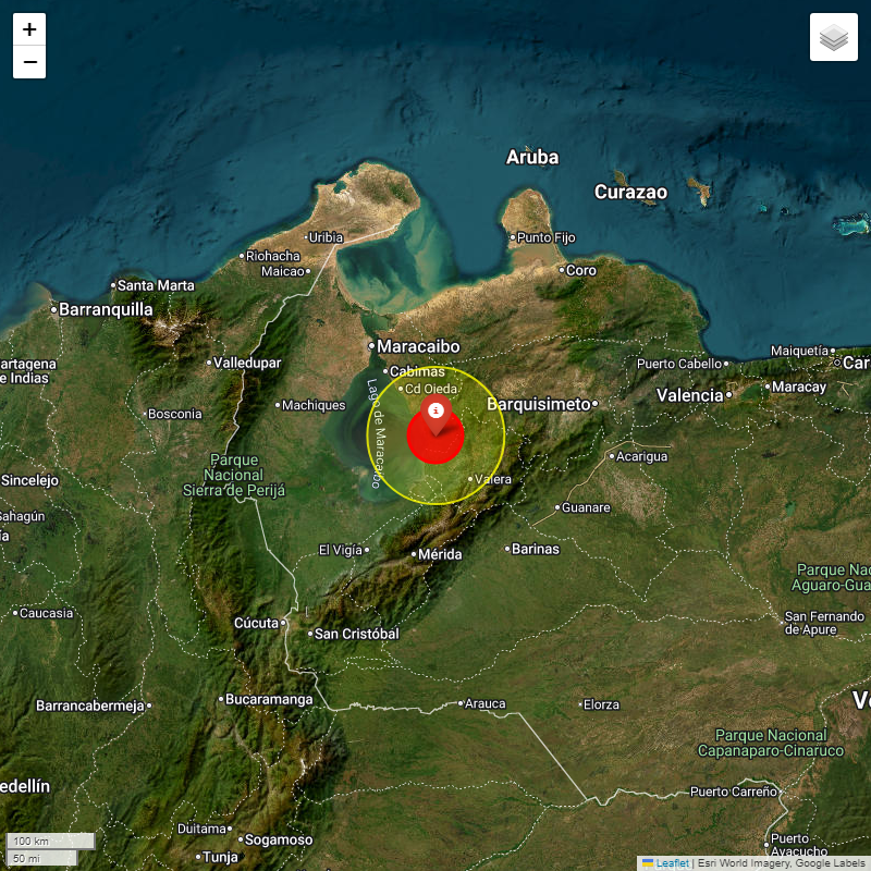 IIGEAac's tweet image. #IIGEA #SIMMSA #SISMO #EARTHQUAKE
MAGNITUDE: 6.3Mw
#ZULIA #VENEZUELA
2025-09-24, 22:21:58.35 UTC
LAT: 9.7508° LON: -70.9567°
DEPTH: -35.0km
iigea.org/monitor