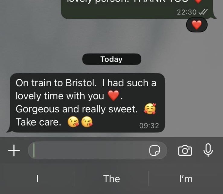 nancyblakes73's tweet photo. Message like this make my heart melt remind me why I love what I do .thanks for all true gentlemen for make my life feel like a dream 🥰✨ https://t.co/DObguGDqlF