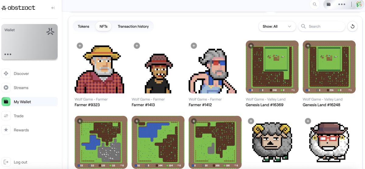 Gangs all here!

<a href="/wolfdotgame/">Wolf Game</a> on <a href="/AbstractChain/">Abstract</a> 

Huge thanks to <a href="/seedphrase/">seedphrase</a> for sticking with this community through it all!