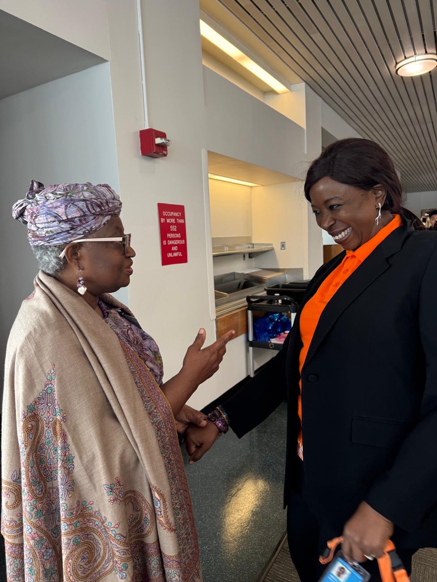Ngozi Okonjo-Iweala (@noiweala) on Twitter photo At #UNGA. Catching up with H.E Prime Minister <a href="/AlboMP/">Anthony Albanese</a> of Australia, Chairman of the Transitional Presidential Council of Haiti H.E Laurent Saint-Cyr, Vice President of Colombia H.E <a href="/FranciaMarquezM/">Francia Márquez Mina</a> and <a href="/UNFPA/">UNFPA</a> Executive Director <a href="/dienekeita/">Diene Keita</a>. At #UNGA. Catching up with H.E Prime Minister <a href="/AlboMP/">Anthony Albanese</a> of Australia, Chairman of the Transitional Presidential Council of Haiti H.E Laurent Saint-Cyr, Vice President of Colombia H.E <a href="/FranciaMarquezM/">Francia Márquez Mina</a> and <a href="/UNFPA/">UNFPA</a> Executive Director <a href="/dienekeita/">Diene Keita</a>.