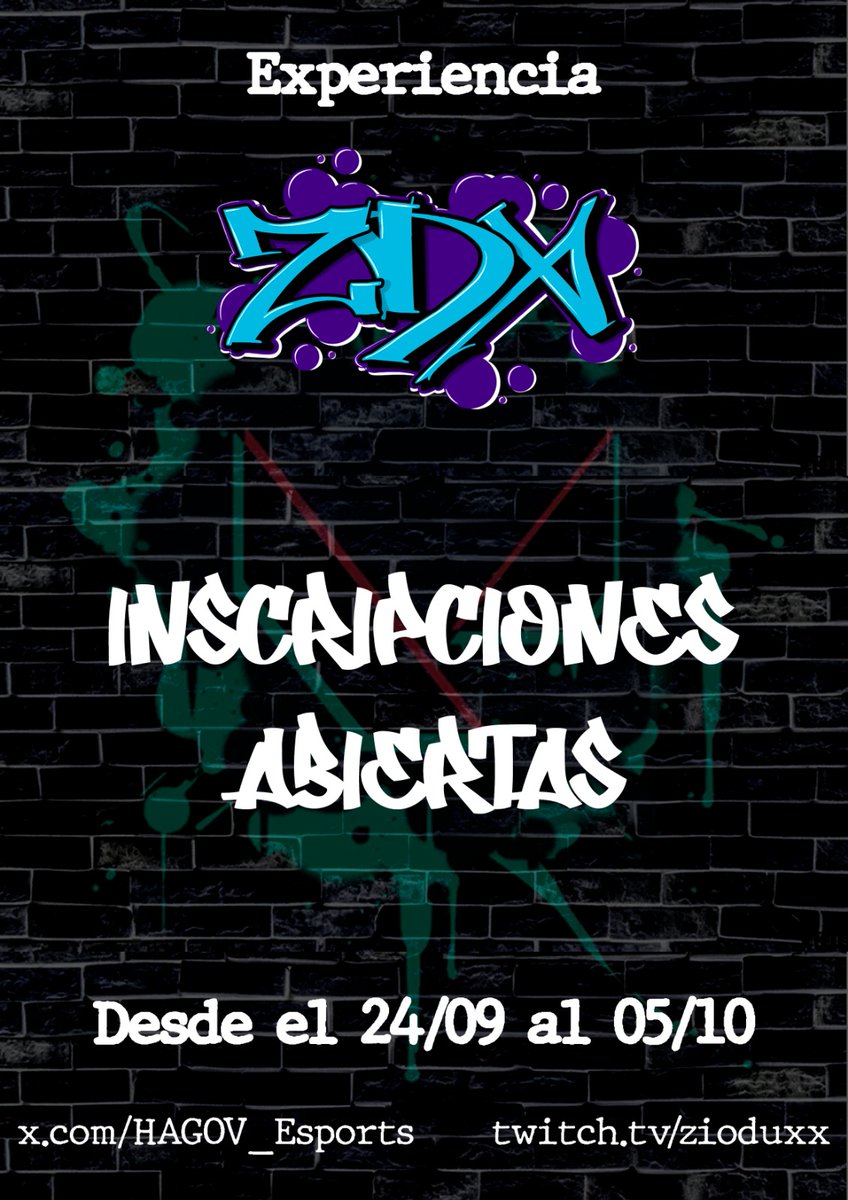 🔥 ¡INSCRIPCIONES ABIERTAS! 🔥
¿Tenés lo que hace falta para ser el mejor en Valorant?
Nuestro torneo ya está en marcha y vos y tu equipo pueden ser parte.

📌 Completá el formulario de inscripción acá: forms.gle/agJerzrAi8LJs4…
⏳ Tenés tiempo hasta el Domingo 5 de Noviembre.