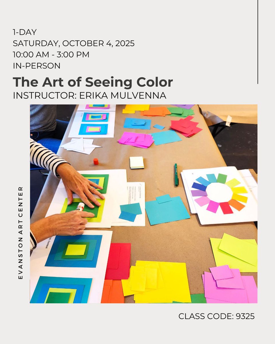 Evanston Art Center tweet media