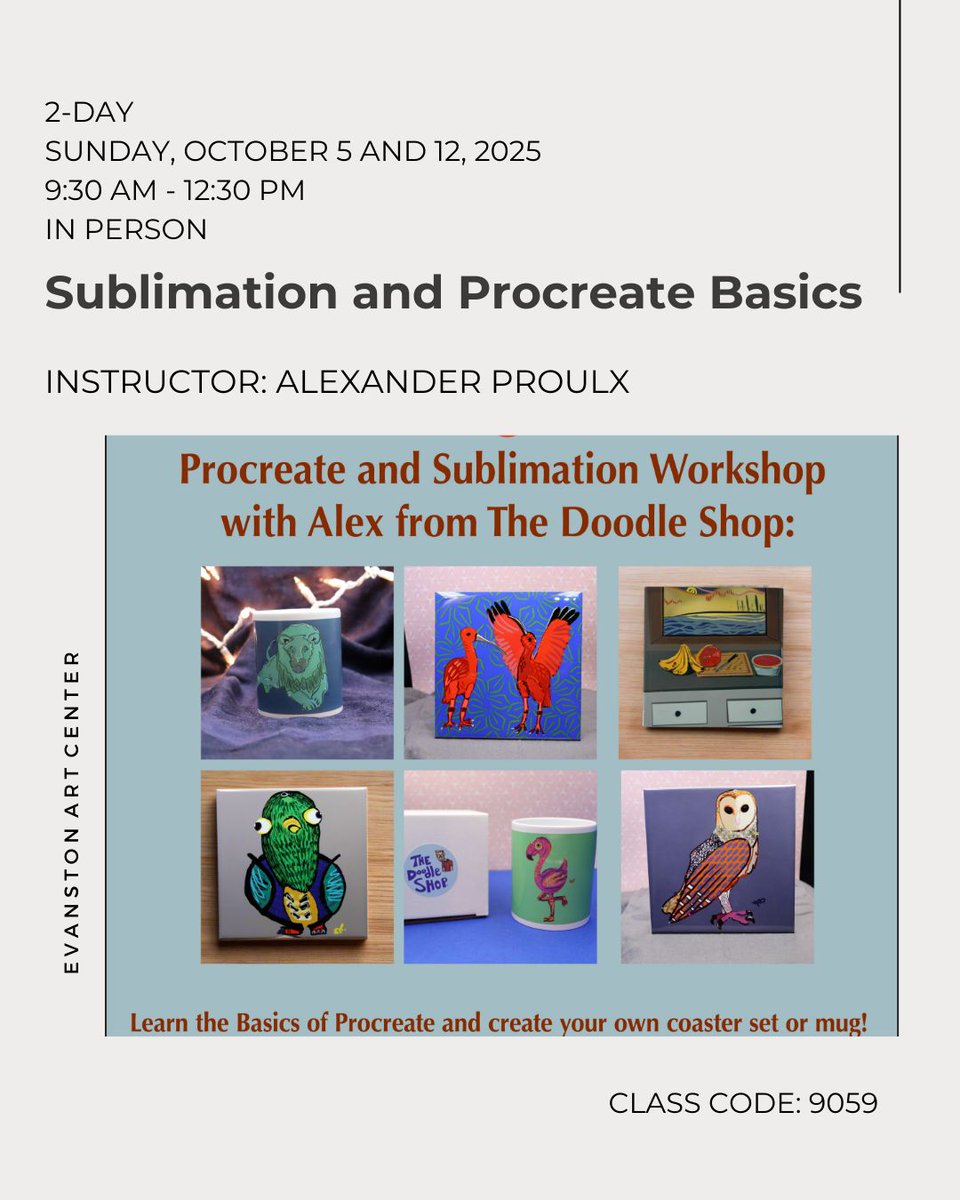 Evanston Art Center tweet media