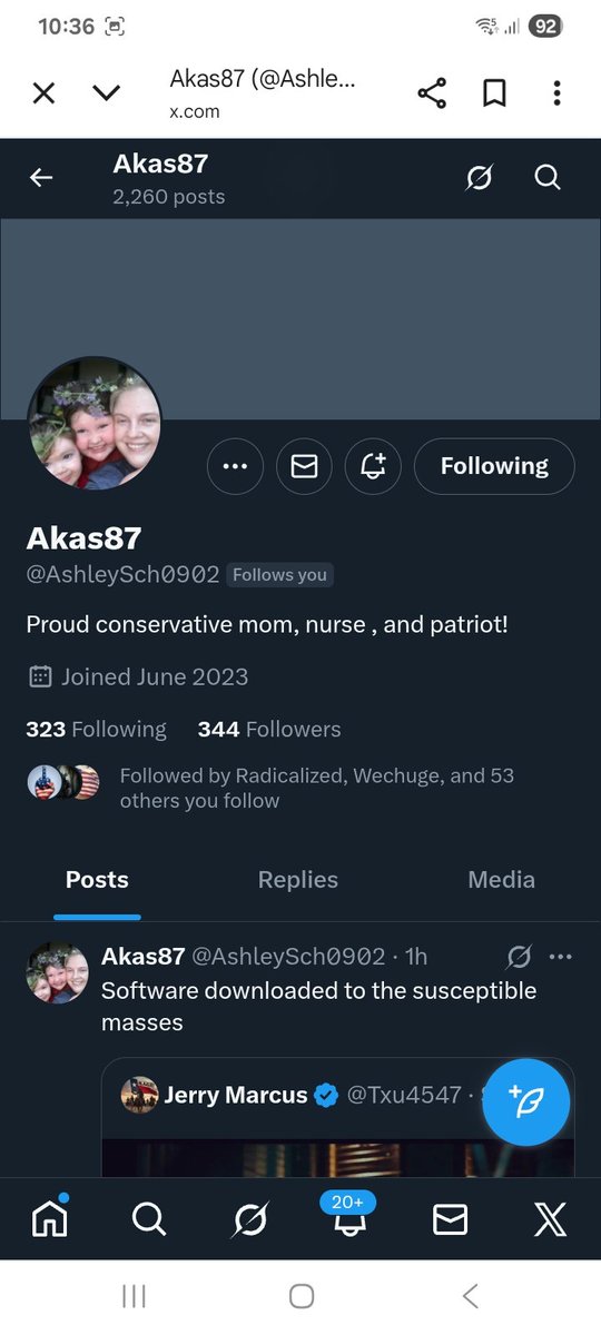 Here's a small account who is looking to connect with more people, can we take them over the 500 mark and beyond 
<a href="/AshleySch0902/">Akas87</a> 
F&amp;R
💪🫶👊💯💥🇺🇸