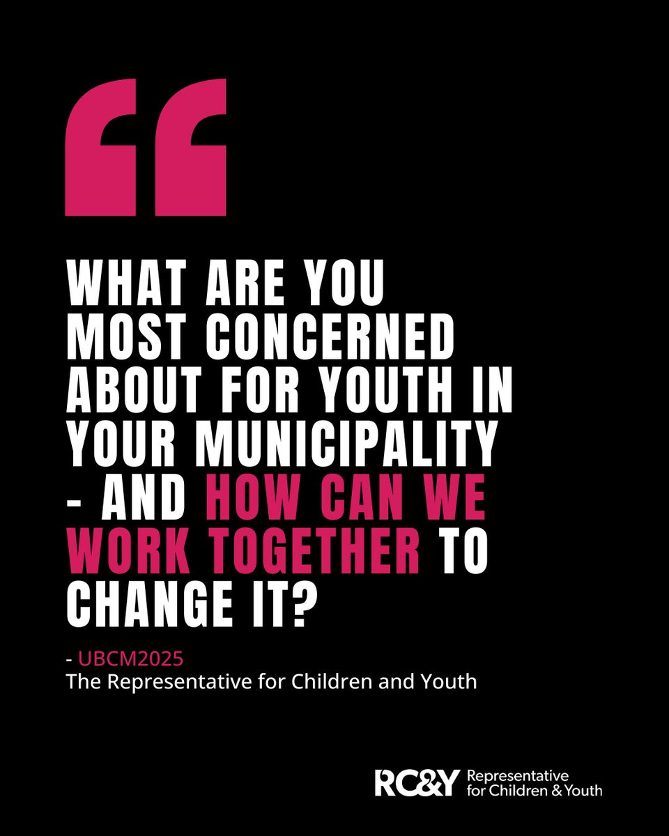 Communities thrive when young people thrive.

At #UBCM2025 we asked: What are you most concerned about for youth in your municipality - and how can we work together to change it? #actearly #youthwellbeing #ubcm2025 <a href="/UBCM/">UBCM</a>