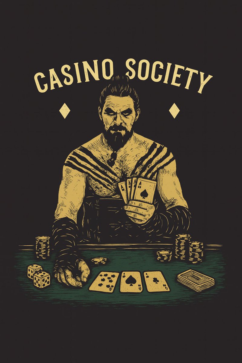 XRPHERO10's tweet image. ♠️♥️♦️♣️ CASINO SOCIETY ♣️♦️♥️♠️

Not just a project—
a powerhouse of grinders, dreamers &amp;amp; risk-takers.

We stack chips.
We stack WINS.
We stack each other UP.

Family first.
Always.

Pull up a seat. Ante up. Let’s rise together.

#FamilyOverEverything
 #RiseTogether
