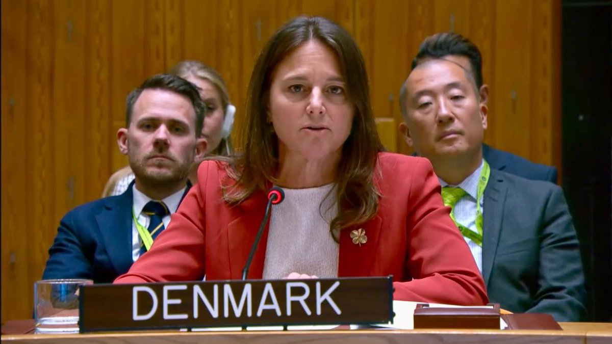 Today, the #UNSC convened for the first Open Debate on #AI during the high-level week of #UNGA80.
 
Denmark 🇩🇰 highlighted that responsible and trustworthy use of AI is essential to promote peace and security. AI must be used in compliance with international law.