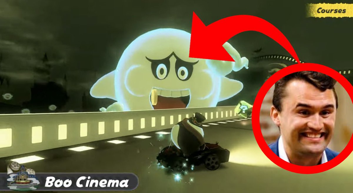 Do you think Charlie Kirk is a ghost in boo cinema