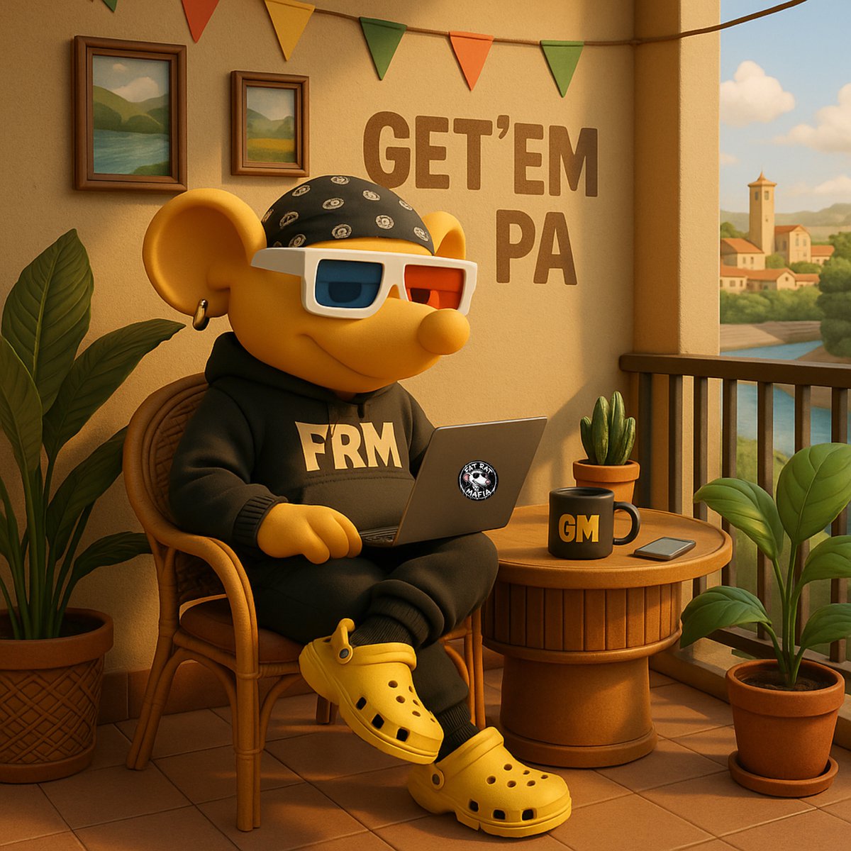 GM,  GM
Slow Sundays, strong coffee ☕️ and easy vibes.
<a href="/FatRatMafia/">Fat Rat Mafia 🧀🐭</a> 🧀🐀 #NoSnitch