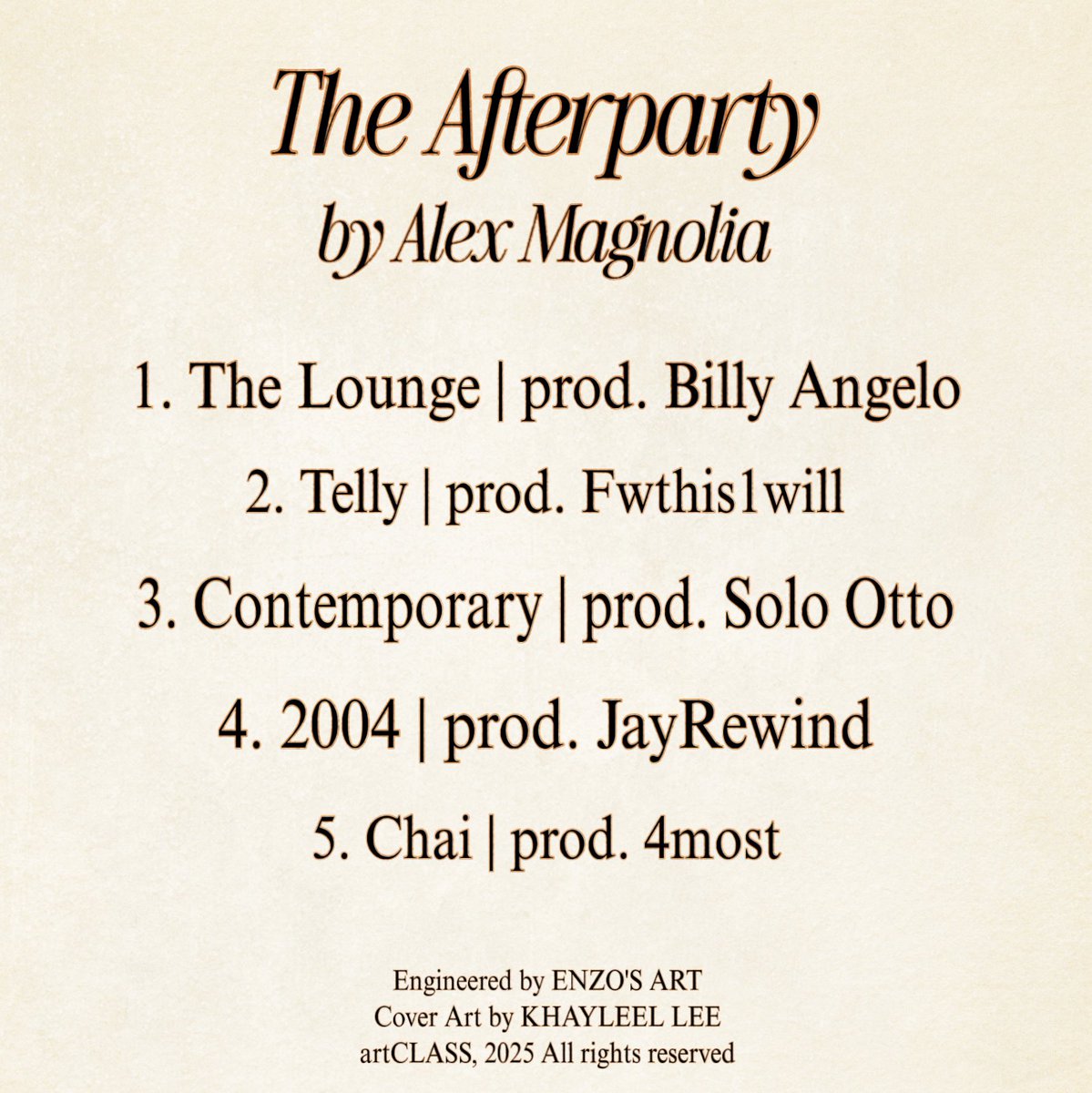 AlexMagnolia2's tweet photo. The Afterparty 
tonight at twelve https://t.co/tZeTGktotP