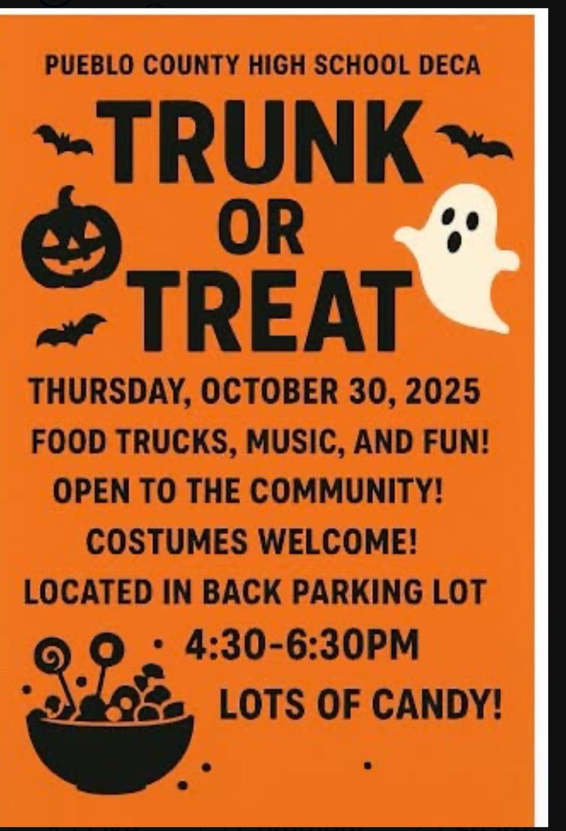 Sweater Weather and spooky season…oh Fall we love you.  ⁦<a href="/pch_hornets/">Pueblo County High</a>⁩