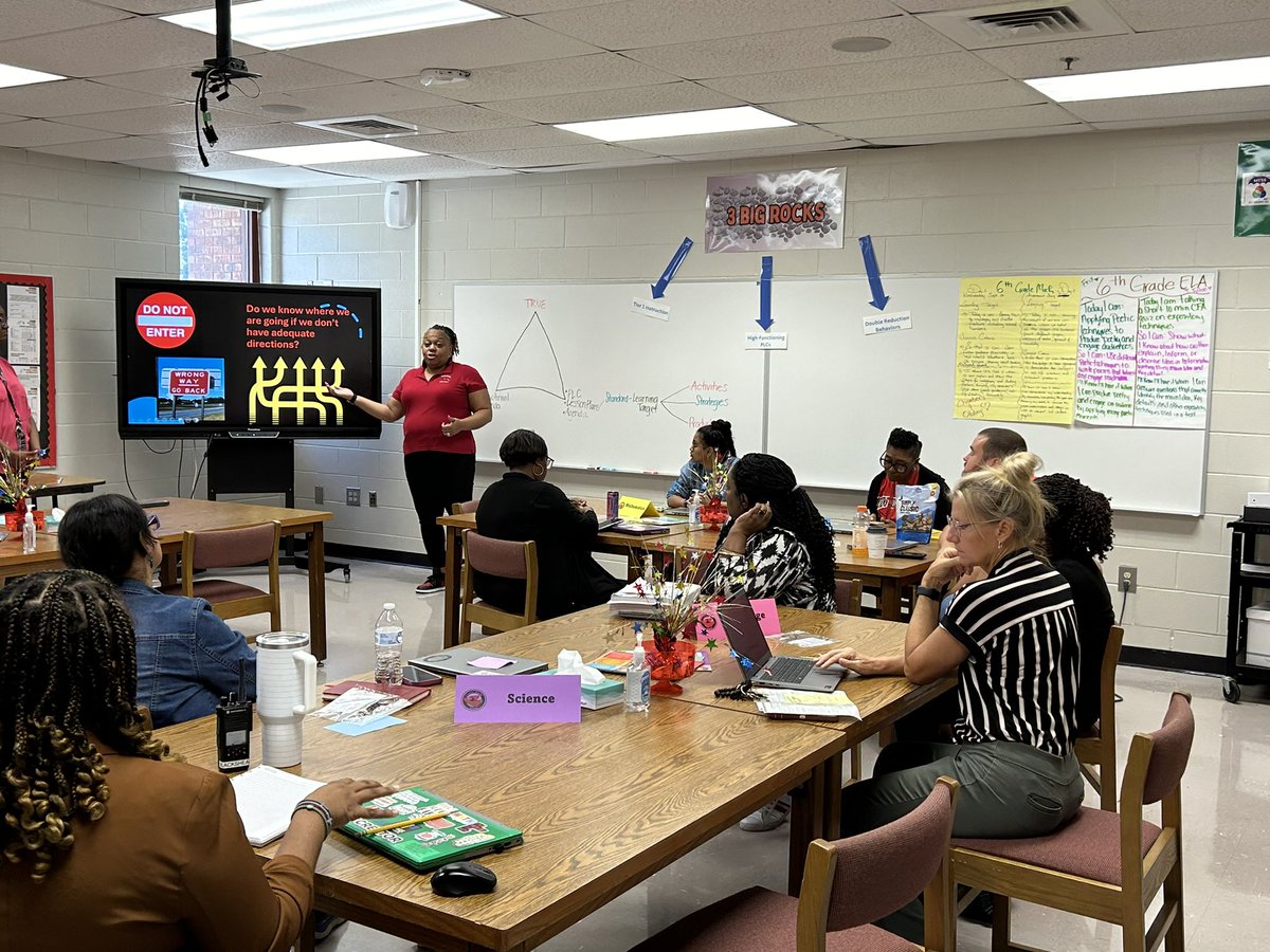 Instr coaches Griffin and Campbell  at COMS in <a href="/NewtonCoSchools/">NCSS</a> did a wonderful job facilitating LT and Success Criteria after observational data showed teachers needed more support to master these two important classroom indicators. <a href="/NewtonSupt/">Dr. Duke Bradley, III</a> <a href="/GaImprovement/">Stephanie Johnson, Ed.D.</a> <a href="/jeffcastle64/">Jeff Castle</a> 👏