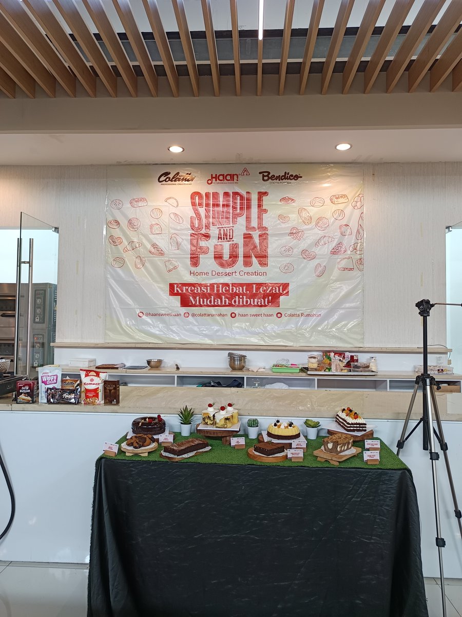 Jadi chef dulu sehari. 🧑🏻‍🍳🍰