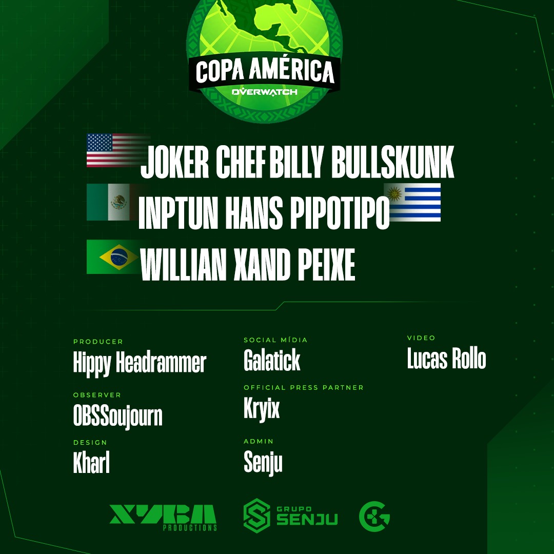 🌎 Run it Back

We are so excited to announce the team that will bring excitement back to North America, Central and the Caribbean! Send much love to them! 💕