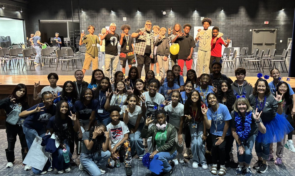 First Colony Middle School (@fcmsbobcats) on Twitter photo Our Renaissance Leaders had the BEST time today! Thank you <a href="/J_Renaissance/">Jostens Renaissance</a> & <a href="/drphilcampbell/">PC πΈπ€π½</a> for all the inspiration and encouragement!!! Chuβs message has us ready to Fight Forward. <a href="/FortBendISD/">Fort Bend ISD</a> <a href="/CarlosOjedaJr/">CarlosOjedaJr</a> <a href="/FBISDCounselors/">FBISD_Prof School Counselors</a> Our Renaissance Leaders had the BEST time today! Thank you <a href="/J_Renaissance/">Jostens Renaissance</a> & <a href="/drphilcampbell/">PC πΈπ€π½</a> for all the inspiration and encouragement!!! Chuβs message has us ready to Fight Forward. <a href="/FortBendISD/">Fort Bend ISD</a> <a href="/CarlosOjedaJr/">CarlosOjedaJr</a> <a href="/FBISDCounselors/">FBISD_Prof School Counselors</a>