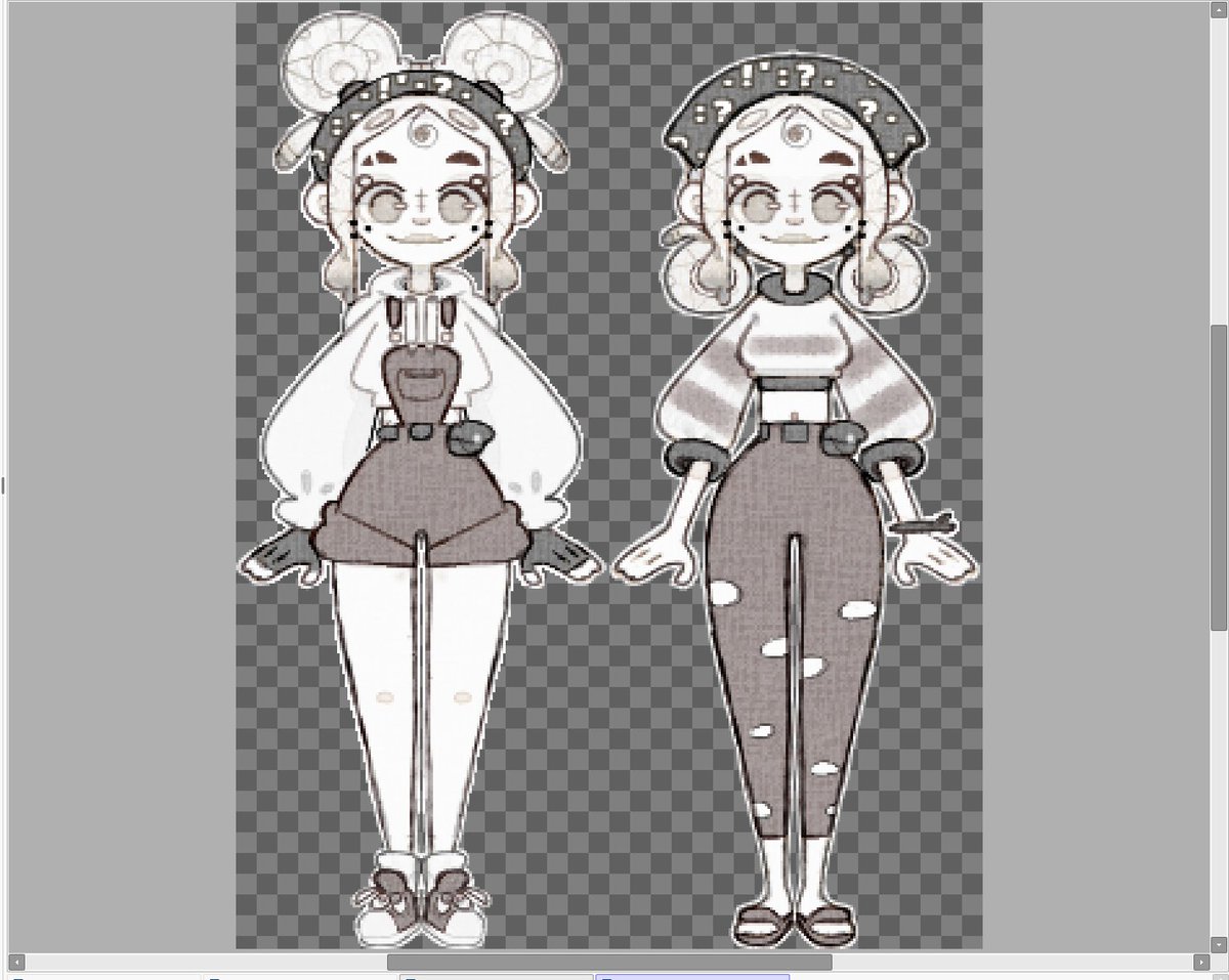 _DigiPon's tweet image. FINALLY made a reference sheet for DIGI