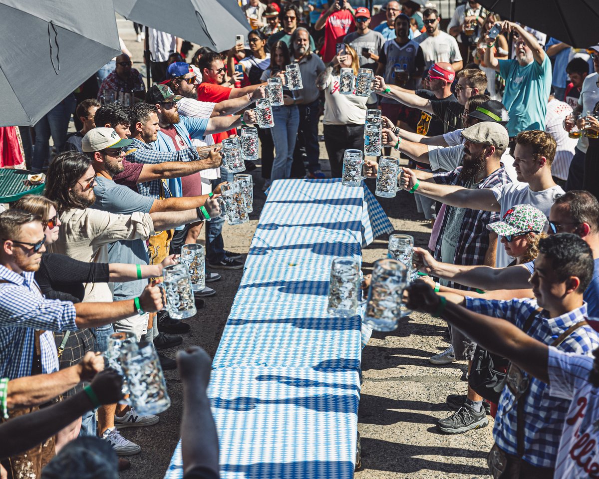 🍺 Oktoberfest at Yards is this Saturday! 🍺
Join us on 9/27 as we turn our loading dock and warehouse into a Bavarian bash. Your ticket gets you an exclusive Yards stein, your first beer, live oompah from Polkadelphia, and stein-holding contests! Tickets: bit.ly/45fKGG7