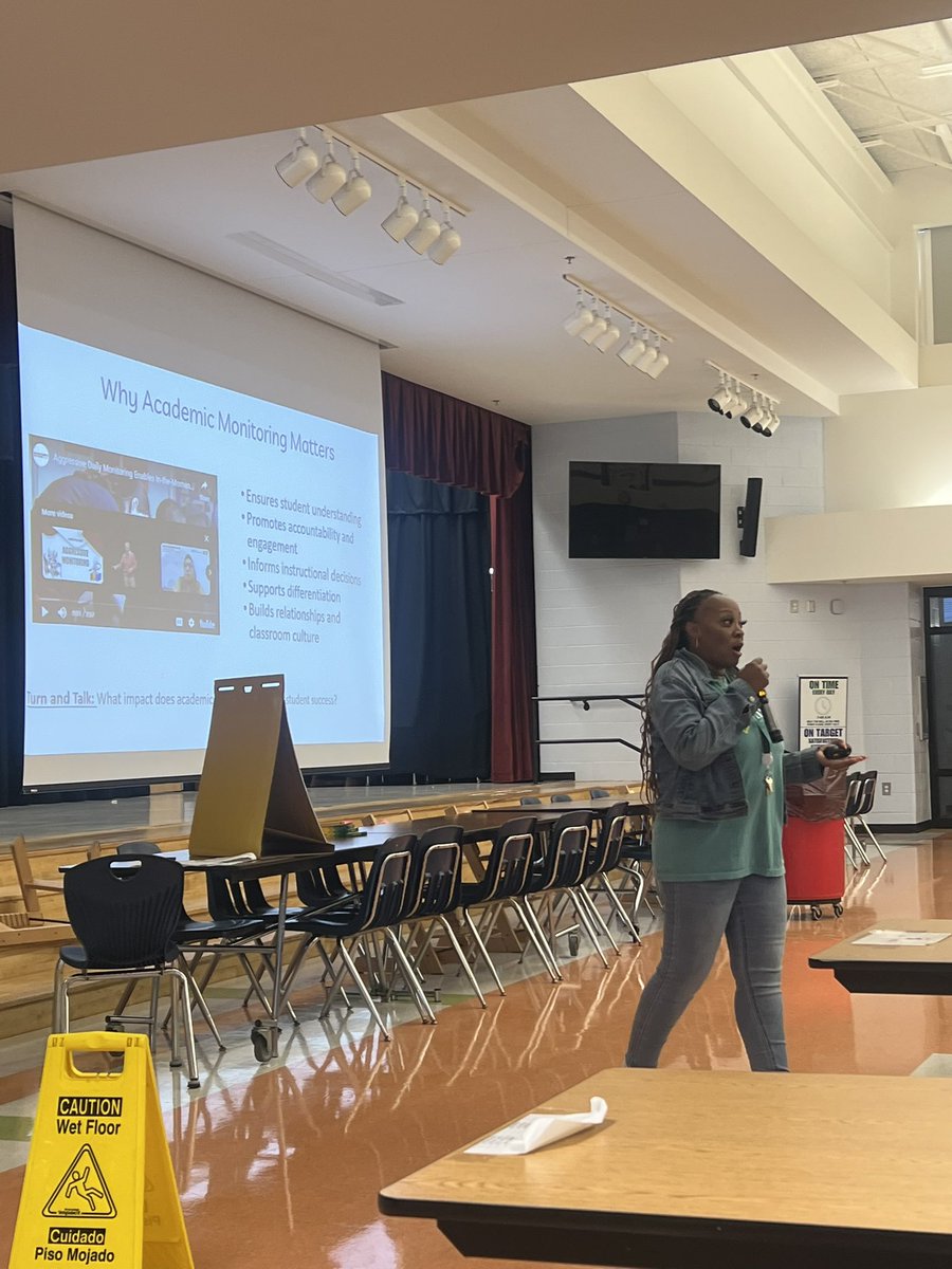 Our academic monitoring PD series continued today led by our amazing CST <a href="/CJohnsonCST/">Candice E. Johnson, Ed.S</a>. Teachers engaged in real time practice and walked away with exemplars and coding systems to implement in their classrooms. #DestinationExcellence! <a href="/AsaGHilliardES/">Asa G. Hilliard Elementary</a>