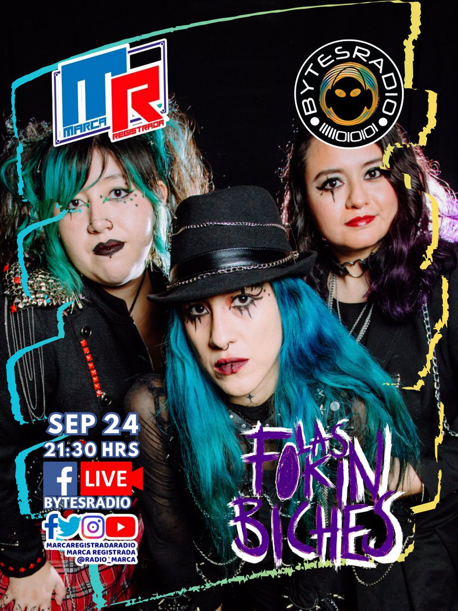 ¡ <a href="/LasFokinBiches/">Las Fokin Biches</a> regresan a México! Después de una gira épica por Europa, este miércoles nos acompañan para contarnos todos los pormenores de esta gira, y sobre su nuevo espectáculo: "Rituales" 🔮⚡️ Nos vemos a las 21:30 hrs 🇲🇽 en el #facebooklive  de <a href="/bytesradiomex/">BYTESRADIO</a> 
🤘🏻🎸🔥