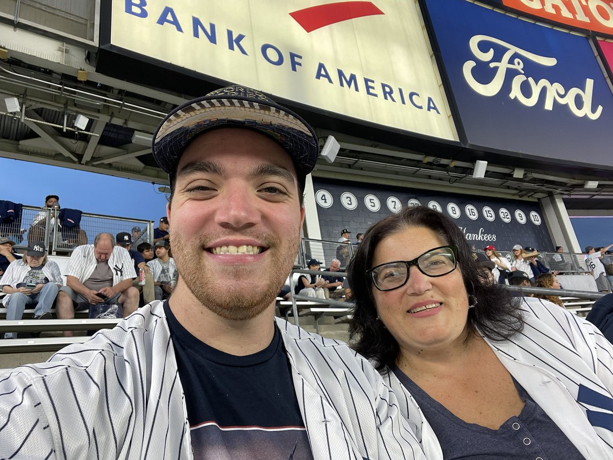 nick_fedler's tweet photo. Get to see King Max Fried for the first and last time live!! #LetsGoYanks https://t.co/Zrc2ZowATq