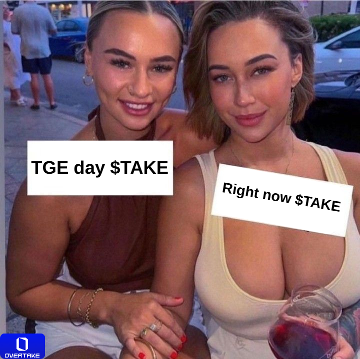 🚀 From $0.05 at TGE → up to $0.22, now $0.18!

$TAKE already did 3–4x and we’re just getting started <a href="/overtake_world/">OVERTAKE</a>  💙