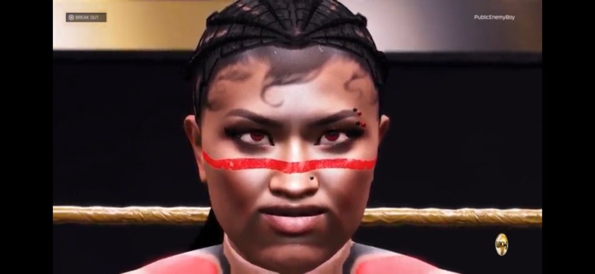 Yes, your eyes do not deceive you. The merciless assassin from DC has arrived in UKW and was able to walk out of the match victorious by kicking her opponents head with the dragon‘s bite. The women’s division has just gotten a lot more intense now with me joining the roster.