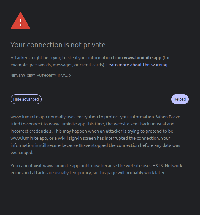 DanielE67980852's tweet photo. @luminite_wallet Hi I'm in Italy now and I try to login and this happens ! https://t.co/cEguzTOqjv