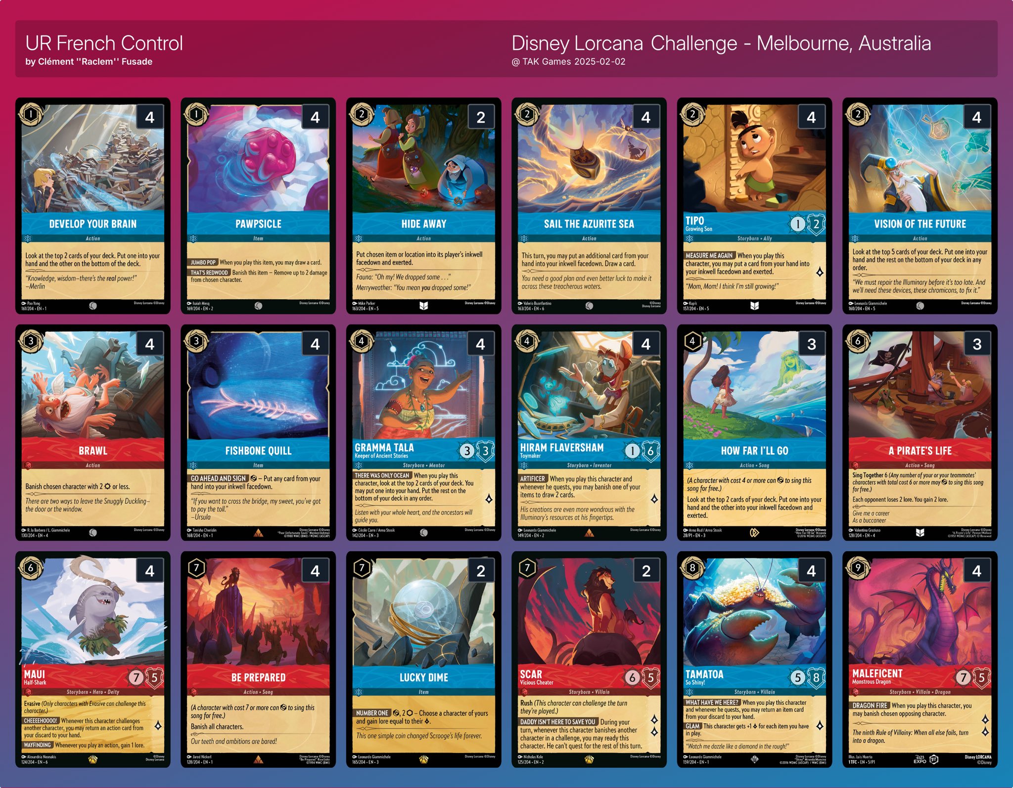 ロルカナ　ディアブロ　3枚 ロルカナらぼ|ディズニーロルカナまとめ (@lorcana_lab_jp) / X