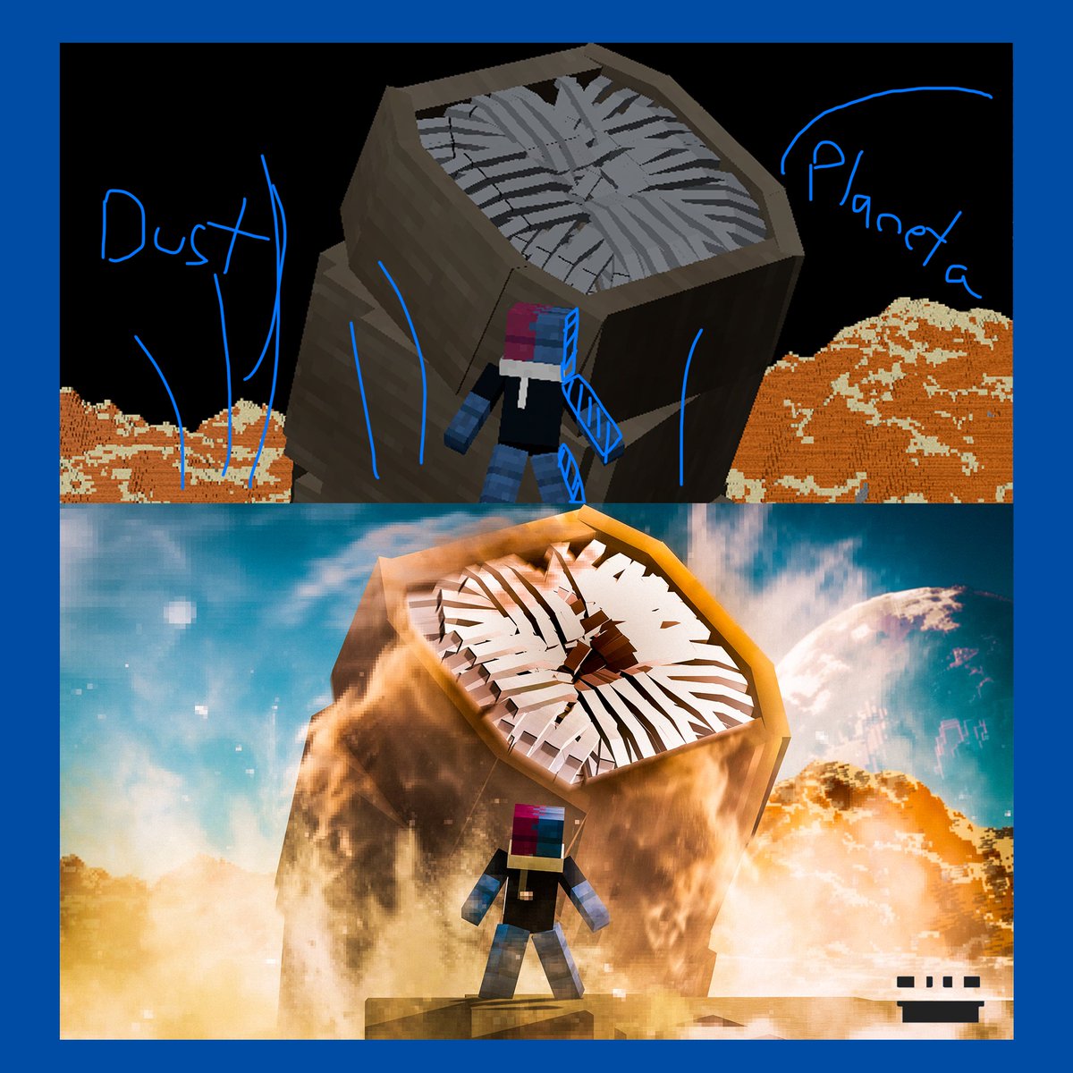 RexitoBonito's tweet image. New Minecraft Thumbnail: "Dune Behemoth"     
Cliente: @AgenteMadera 

Open Comms💼

#MinecraftThumbnail #Thumbnail #Minecraft