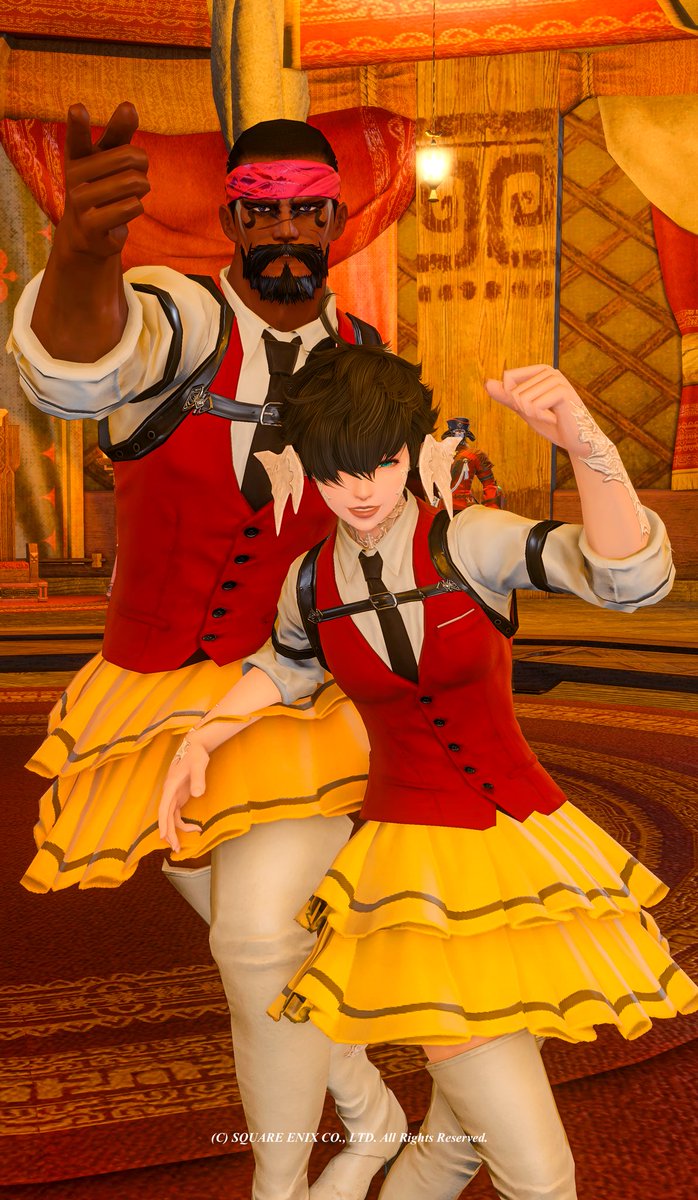 「ゴールデンカムイ」谷垣ニシパ少女団💃💃
濃厚な金カム談義で酷すぎるワードが飛び交う果てしなく濃い時間だったwwww🥺🥺🥺
#FF14 #FF14SS #ハイランダー #アウラ