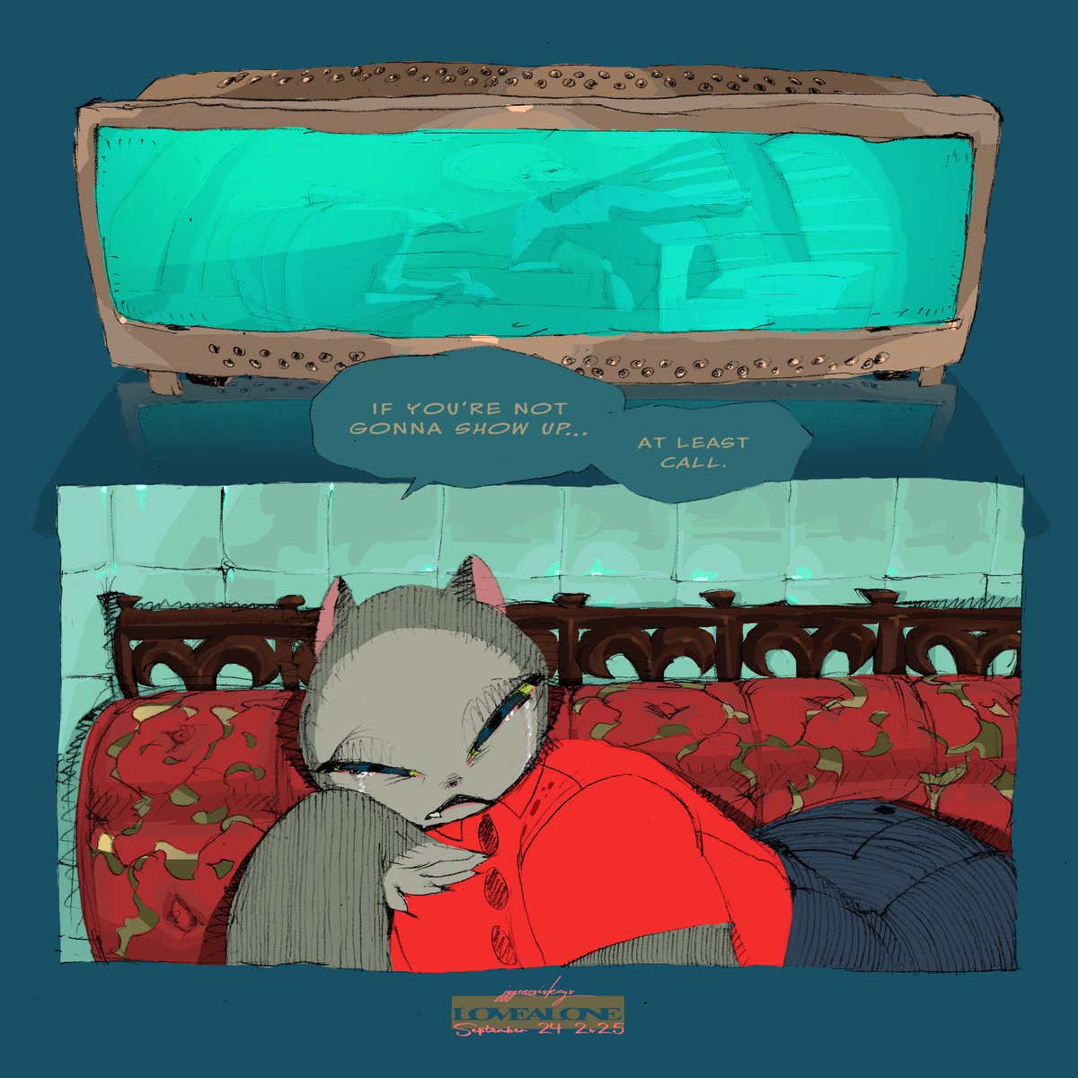 ' lovealone '
Concept art by JG GenesisKeys.