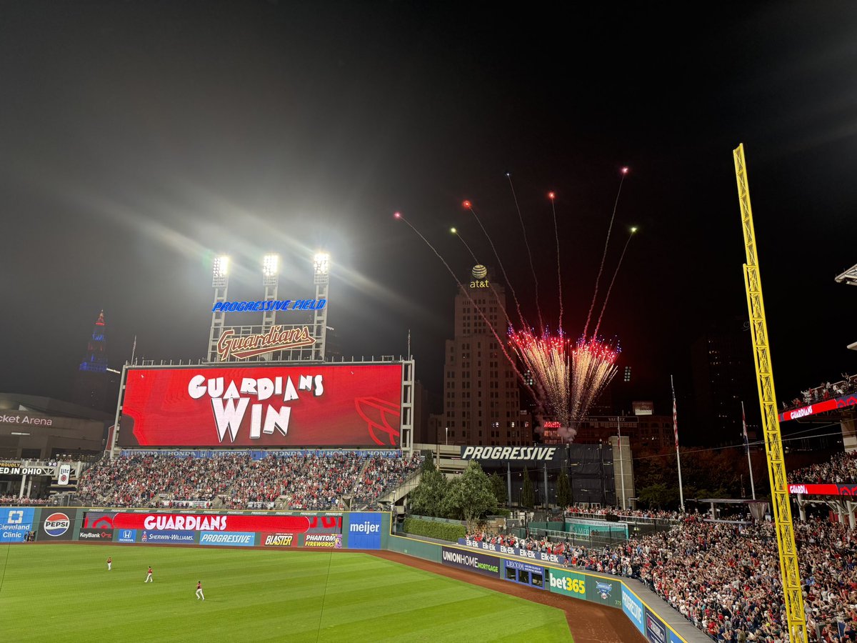 Xriptian's tweet image. Game #140 – 9/23 – Tigers vs Guardians at Progressive Field

Let me start by saying this was one of the most exciting games I’ve seen all year. The energy was off the charts. From the first pitch to the last, fans were on their feet screaming like it was Game 7 of the World…