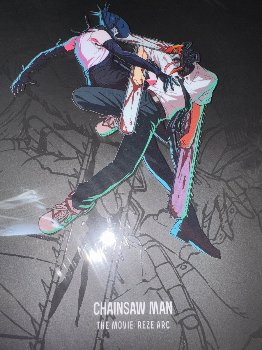 劇場版チェンソーマンレゼ篇のパンフレットは未開封。 #チェンソーマン