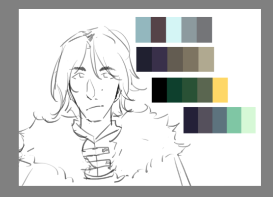 my new OC witch of the wind and her best friend the bounty hunter ;D (idk what colours he should have yet.. hes also my shortest hair male OC EVER!) 
#oc #ocart