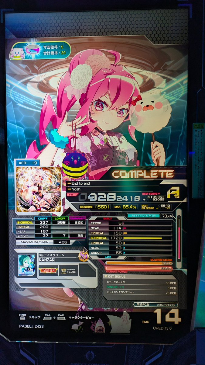 最近のリザルトです
ユメブキやっとマッシブ乗った〜〜
19もなんとかやっています