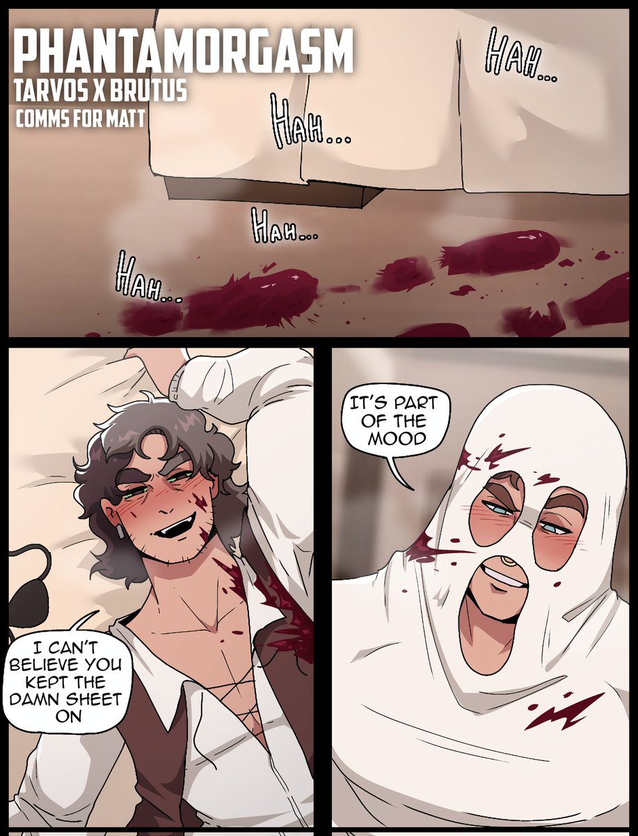 Yaoimack's tweet photo. PHANTAORGASM
A comm for mattewewe (1/2) https://t.co/sbeKTNE3UD