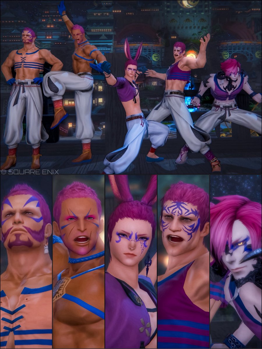 5猗窩座 襲来👹👹👹👹👹
#FF14