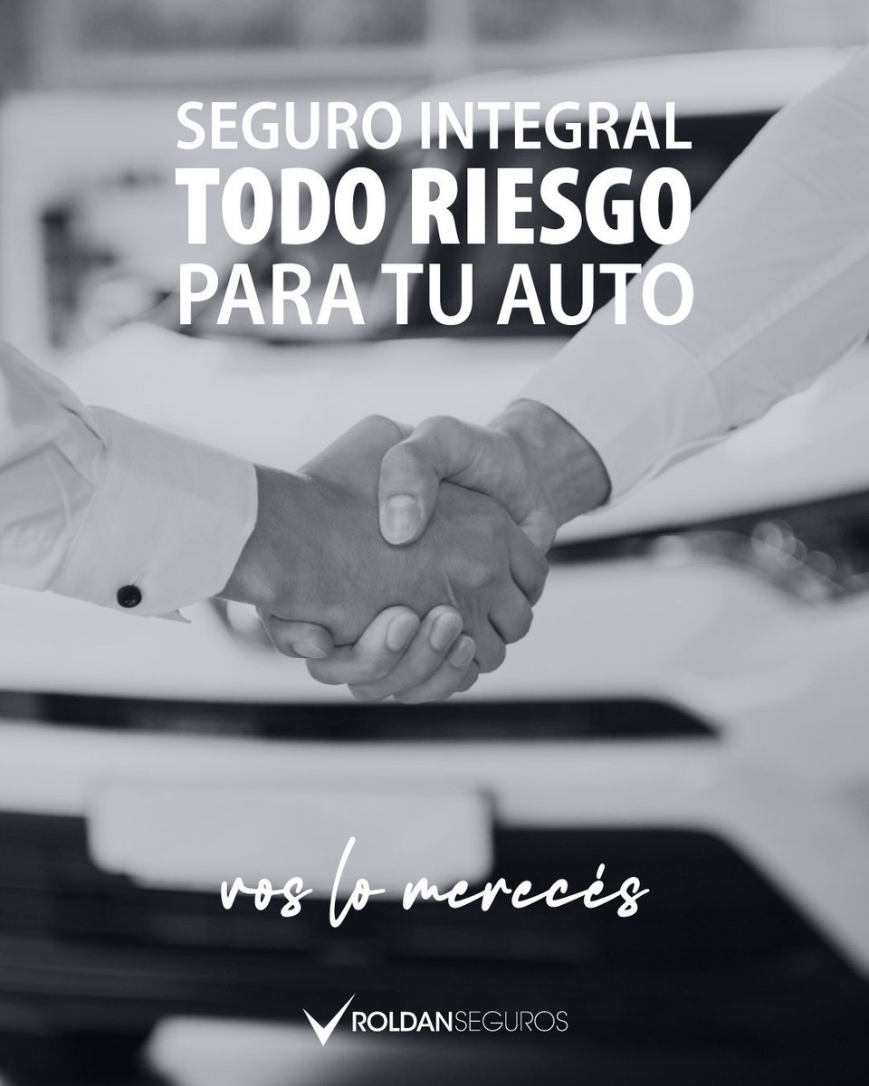 💥 ¡𝐄𝐥𝐞𝐠𝐢 𝐑𝐨𝐥𝐝𝐚𝐧 𝐒𝐞𝐠𝐮𝐫𝐨𝐬 𝐲 𝐩𝐫𝐨𝐭𝐞𝐠𝐞 𝐥𝐨 𝐪𝐮𝐞 𝐦𝐚𝐬 𝐢𝐦𝐩𝐨𝐫𝐭𝐚! 

✔️Coberturas a medida ✔️Asesoramiento profesional ✔️Respaldo confiable  

📲 𝐂𝐨𝐭𝐢𝐳á con nosotros: 📞 +54 9 11 4992-3018 
💻seguros@roldanseguros.com 
🌐 roldanseguros.com