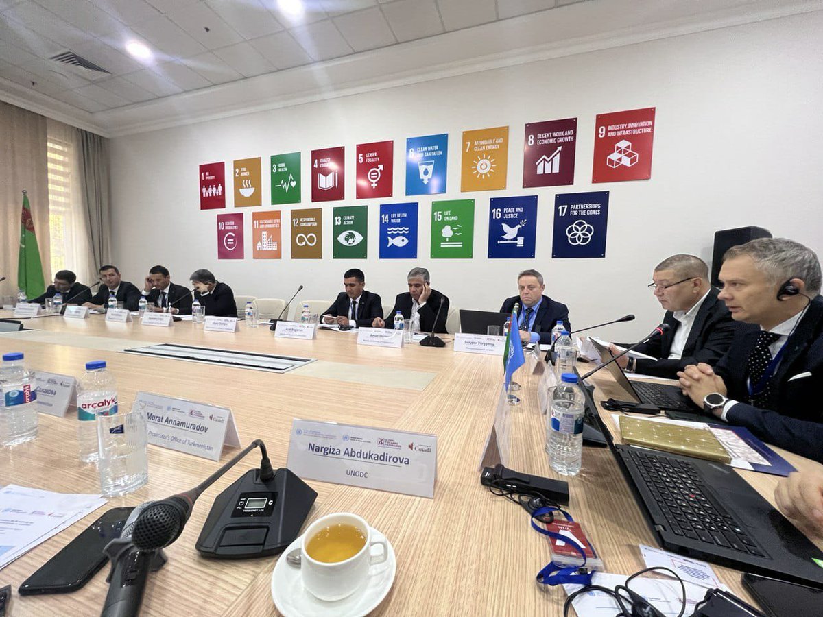 Last week, #UNCCT <a href="/UN_OCT/">United Nations Office of Counter-Terrorism</a> &amp; @unodc_firearms held their final seminar in #Turkmenistan:

➡️highlighting the role of National Focal Points #NFPs in countering illicit #SALW trafficking &amp; terrorism
➡️fostering inter-agency &amp; int'l cooperation
➡️promoting best practices
🙏#Canada