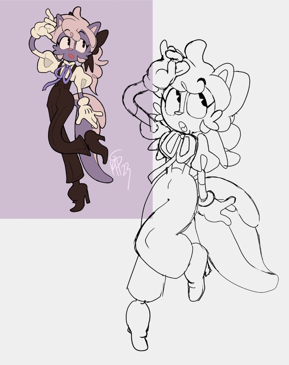 peachykip's tweet image. only doing sketches to get my groove back